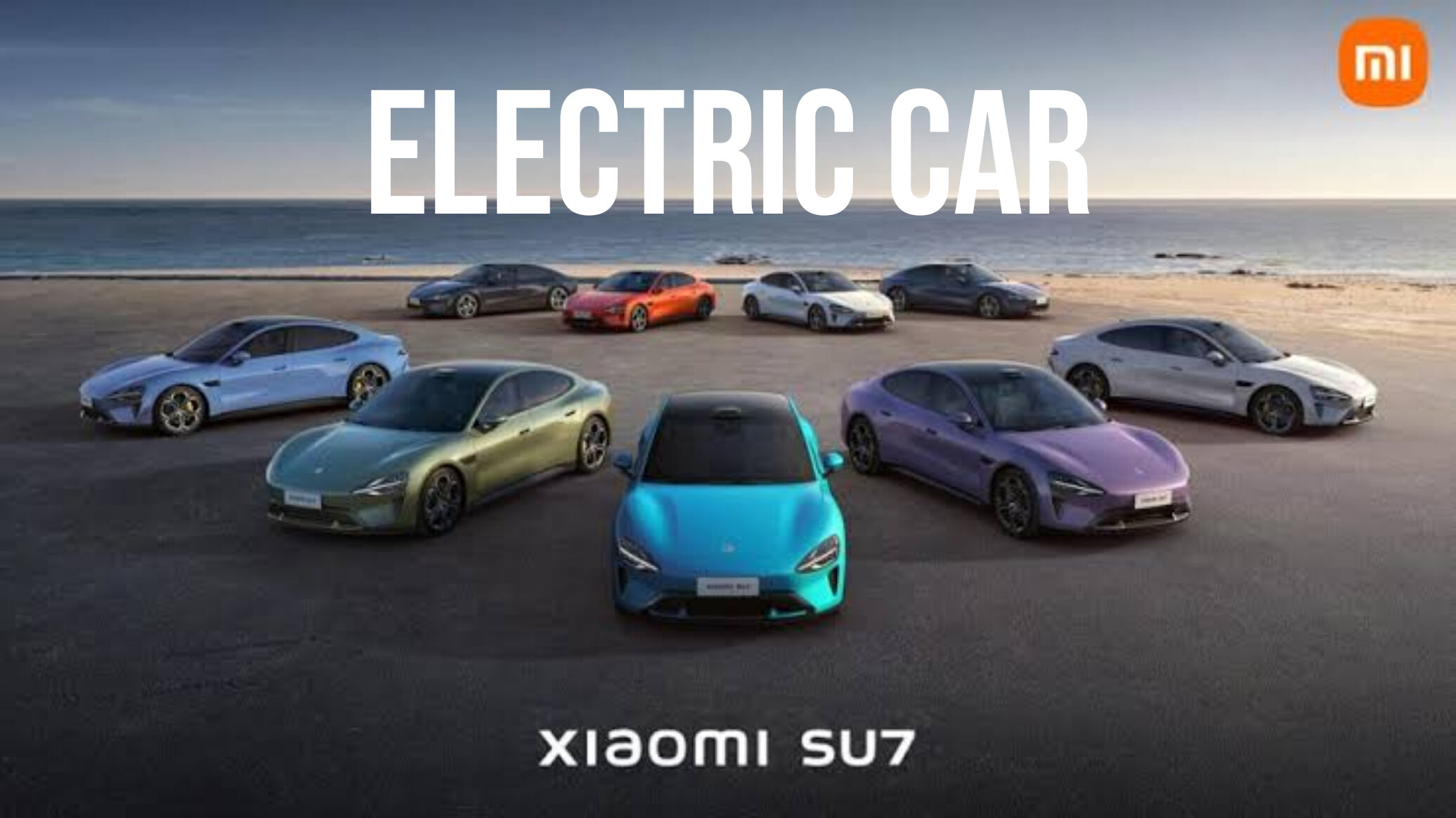 Xiaomi SU7 electric car 